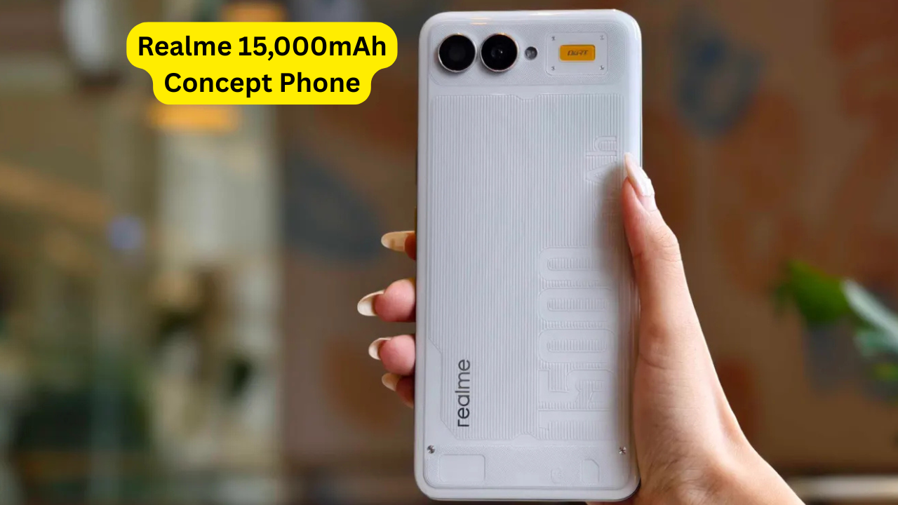 Realme Concept Slim Phone with 15,000mAh Battery: Breaking Barriers in Smartphone Power Realme Concept Slim Phone