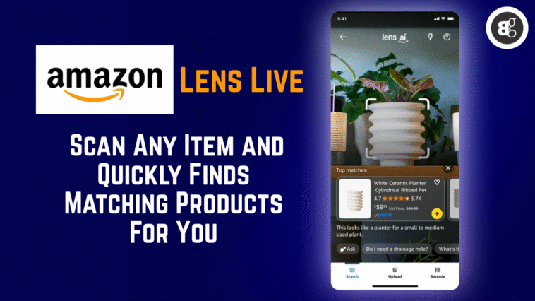 Amazon Launches Lens Live
