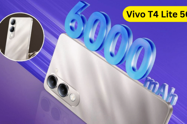 Vivo T4 Lite 5G with 6000mAh Battery & 50MP Camera Now Available for Just ₹9,999 on Flipkart Vivo T4 Lite 5G