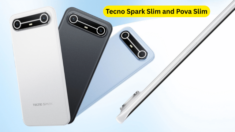 Tecno Spark Slim and Pova Slim Debut with Ultra-Slim Design and Powerful Specs