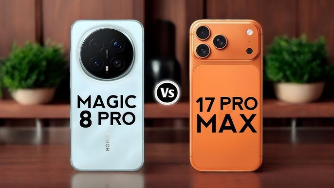 Honor Magic8 Pro vs iPhone 17 Pro