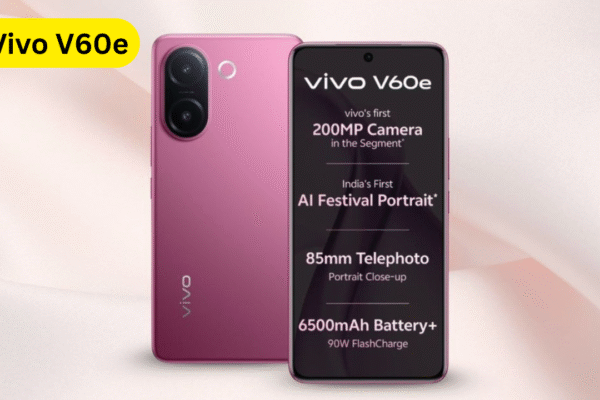 Vivo V60e India Launch: 200MP Camera, Massive 6,500mAh Battery, and More Vivo V60e